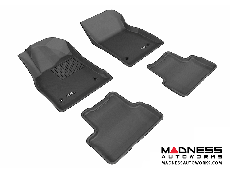 Chevrolet Cruze Floor Mats (Set of 4) - Black by 3D MAXpider (2011-2015)